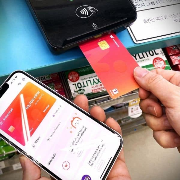 Complete South Korea Travel Guide 2025: Korean Travel Tips 41 Paying with a WOWPASS card in Korea
